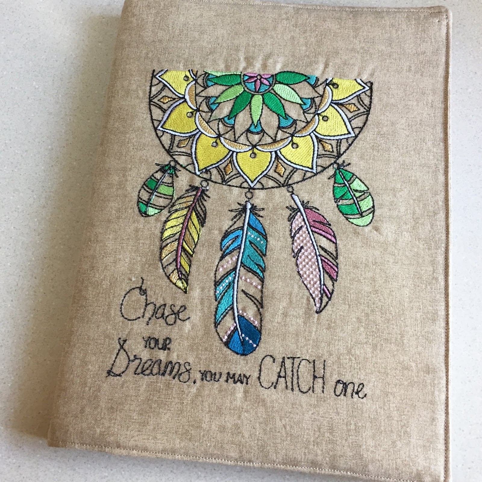 Embroidered Journal Covers